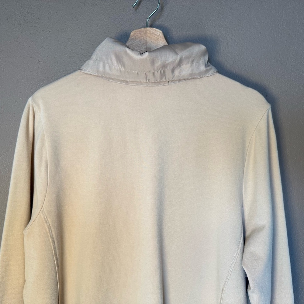 Laura Ashley Women's Animal Print Patterned Zip Up Sweatshirt Size 1X - Picture 12 of 15